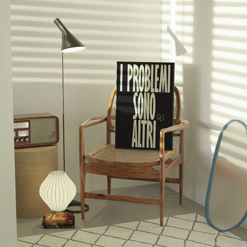 poster ironico Chepresammale interior design