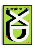 Poster - Era meglio nel 2000 Ed.3