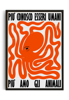 Poster - Amo gli animali