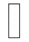 Cornice 100x35 cm - Black