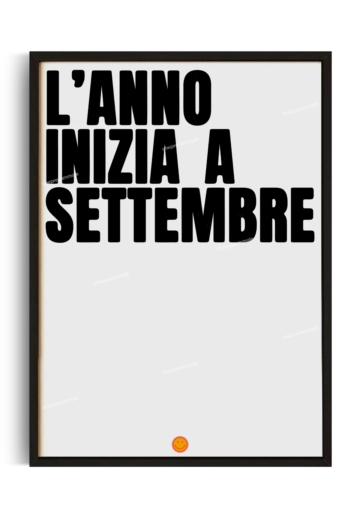 L'anno inizia a settembre - EDIZIONE LIMITATA