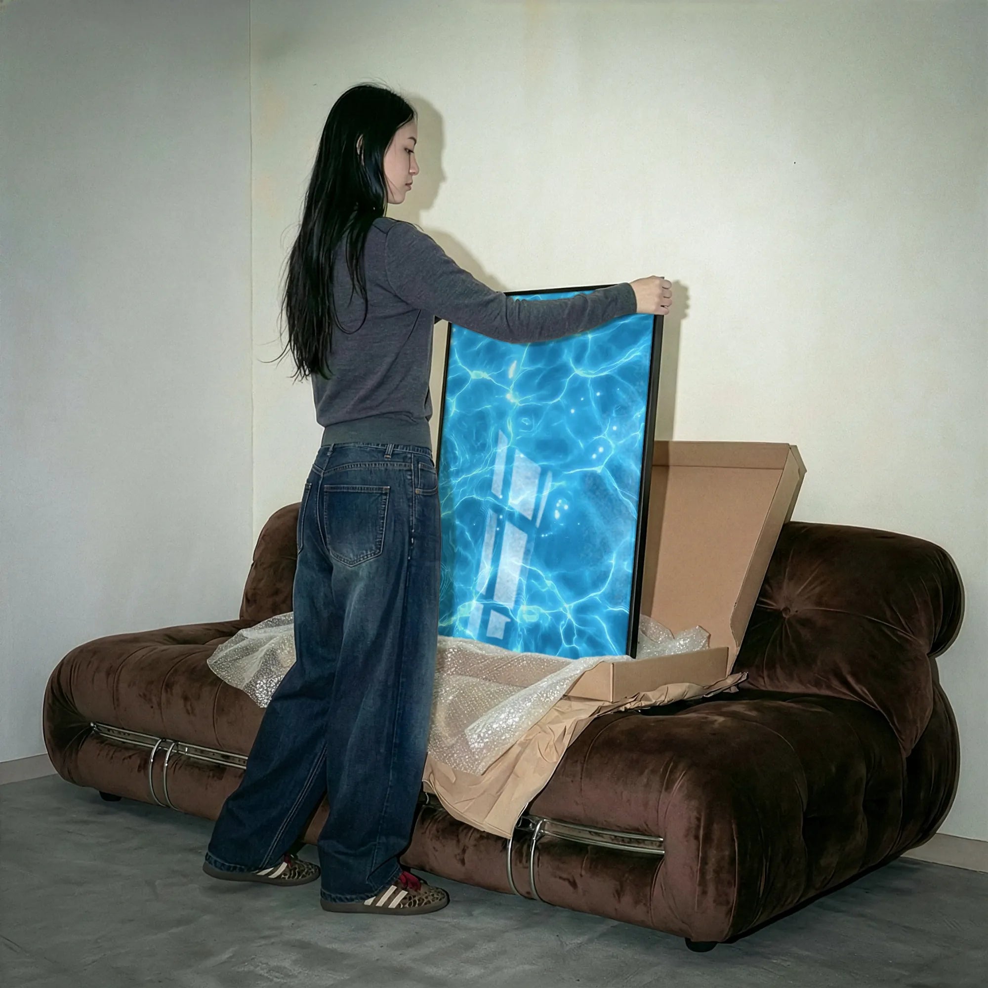 poster interior design water 40x60cm