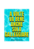 Sticker - Galleggiare