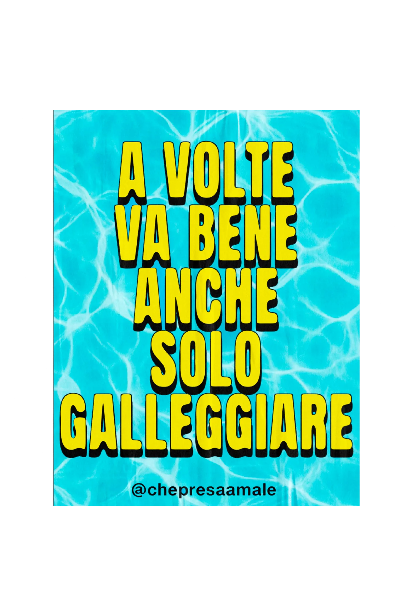 Sticker - Galleggiare