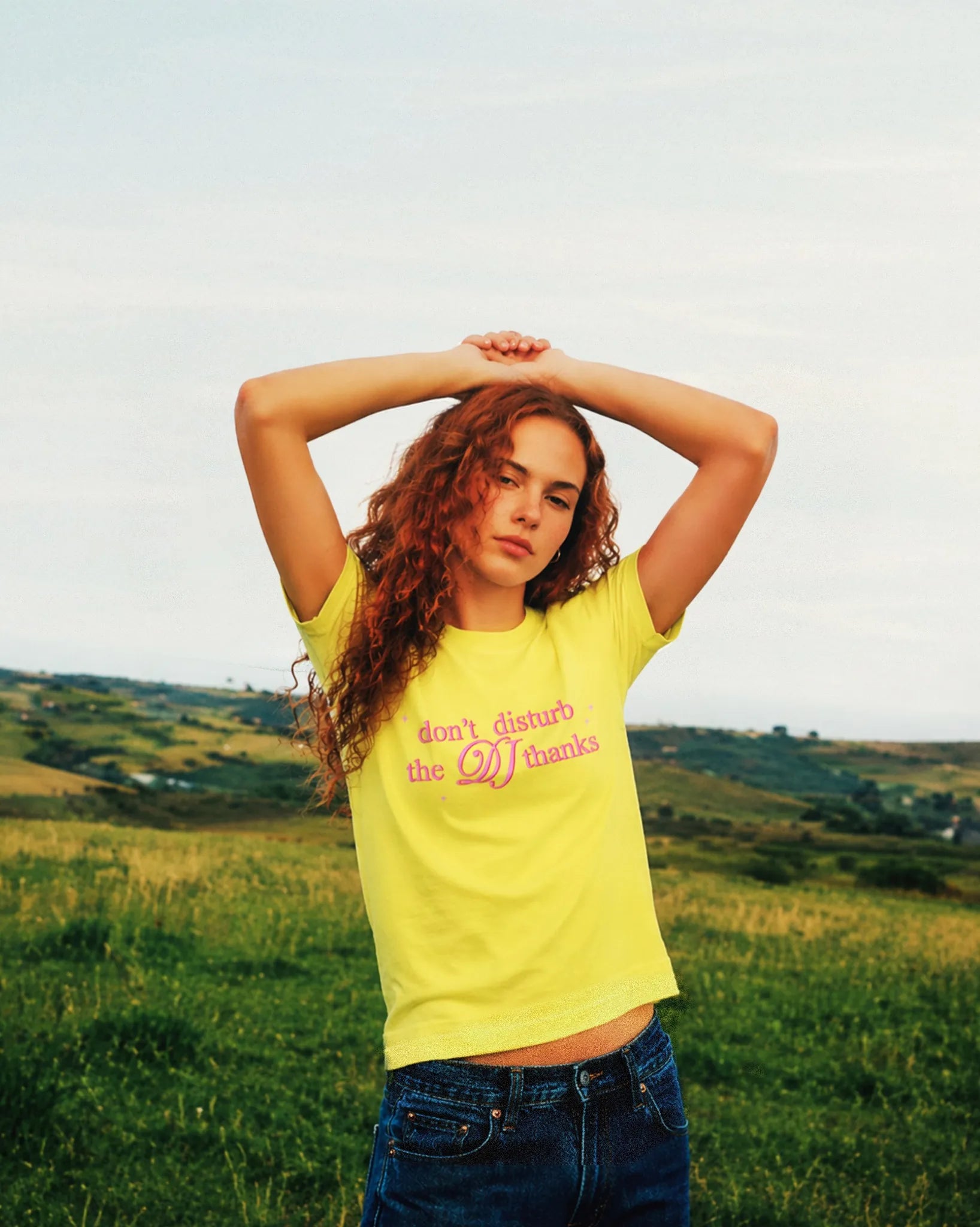T-shirt - Don't disturb the DJ
