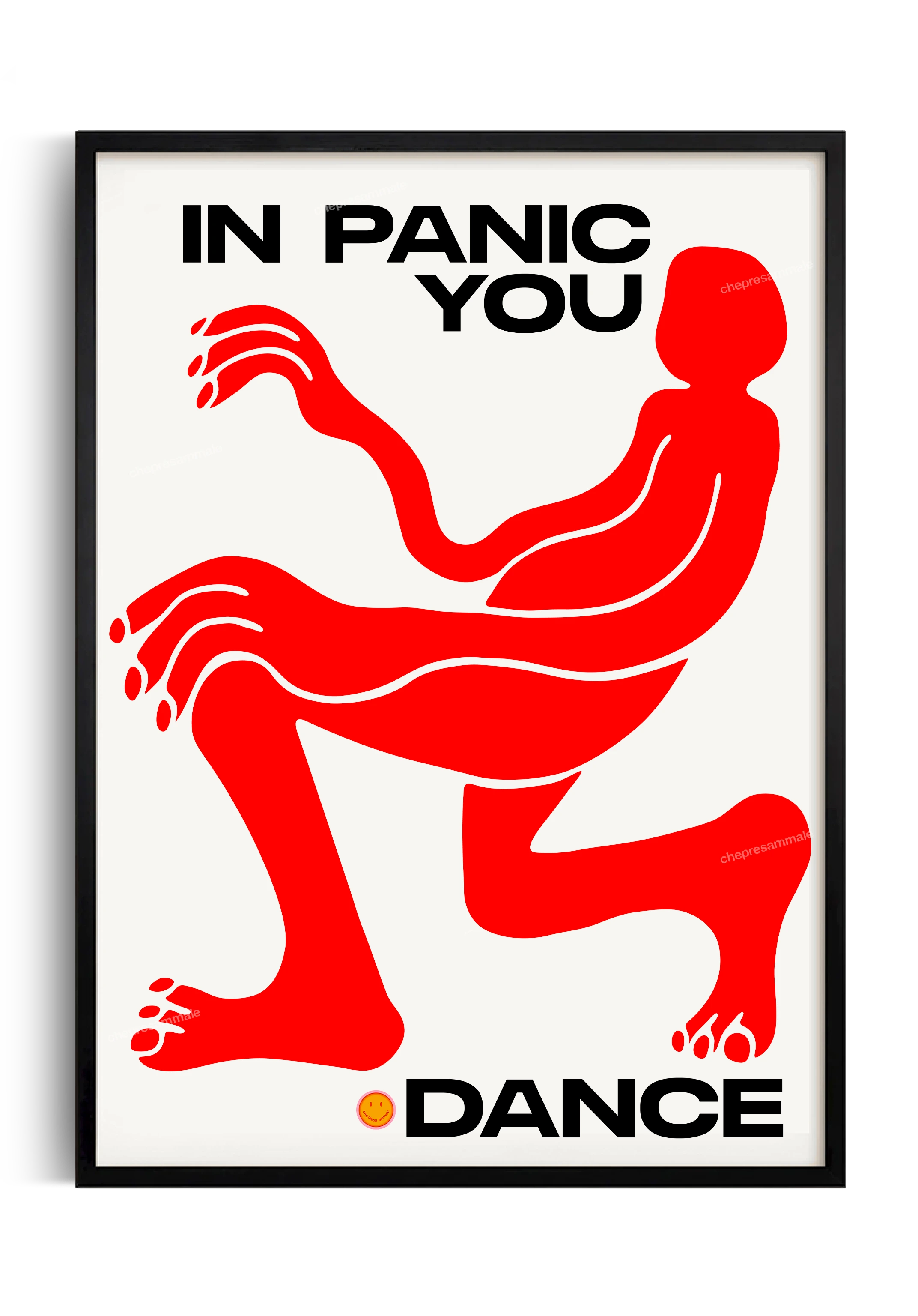 Poster - In panic