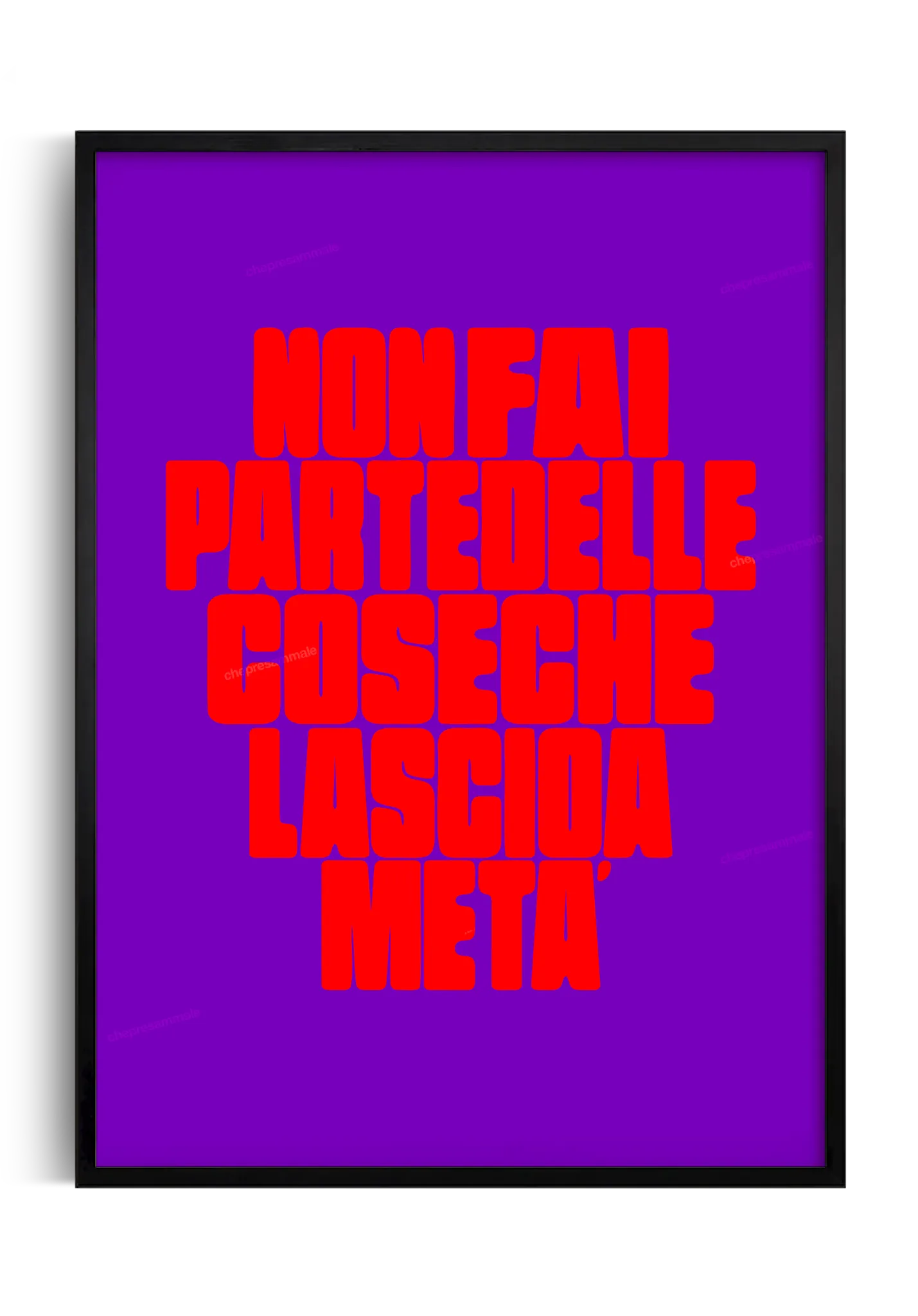 Cose che (non) lascio a metà