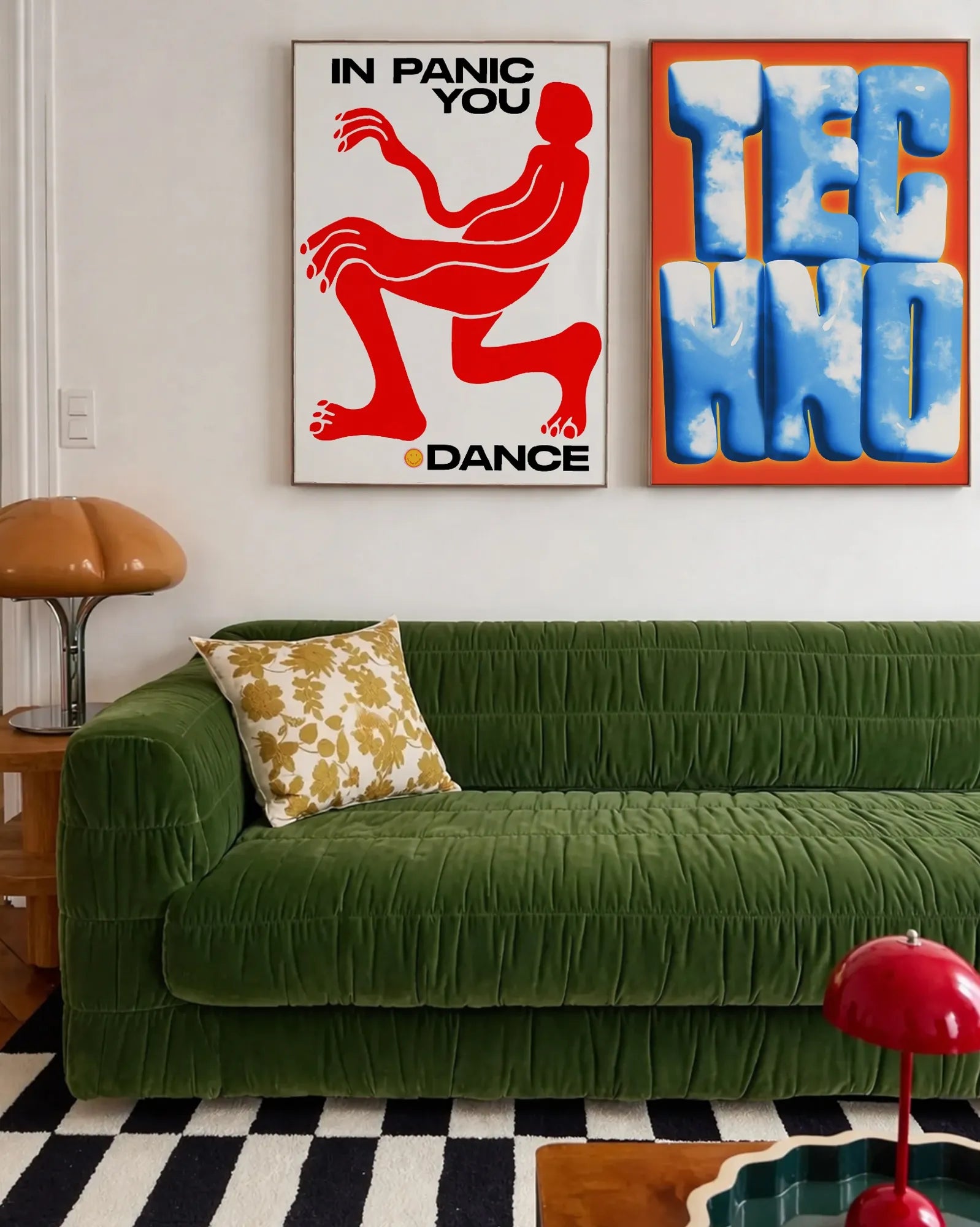 poster arredamento casa motivazionale musica