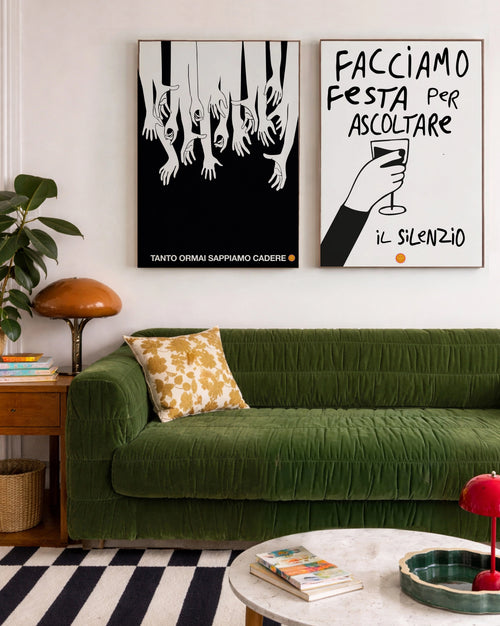 poster frasi arredamento moderno poster musica chepresammale