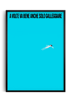 poster celeste frase motivazionale 