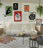 poster musica ironico per arredamento moderno