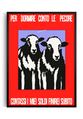 poster frase divertente poster animali 