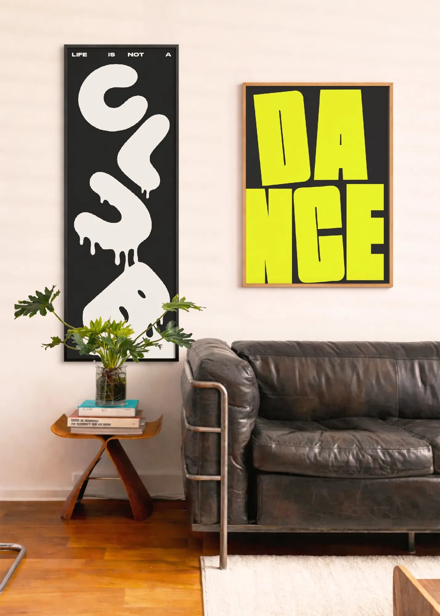 poster musica interior design