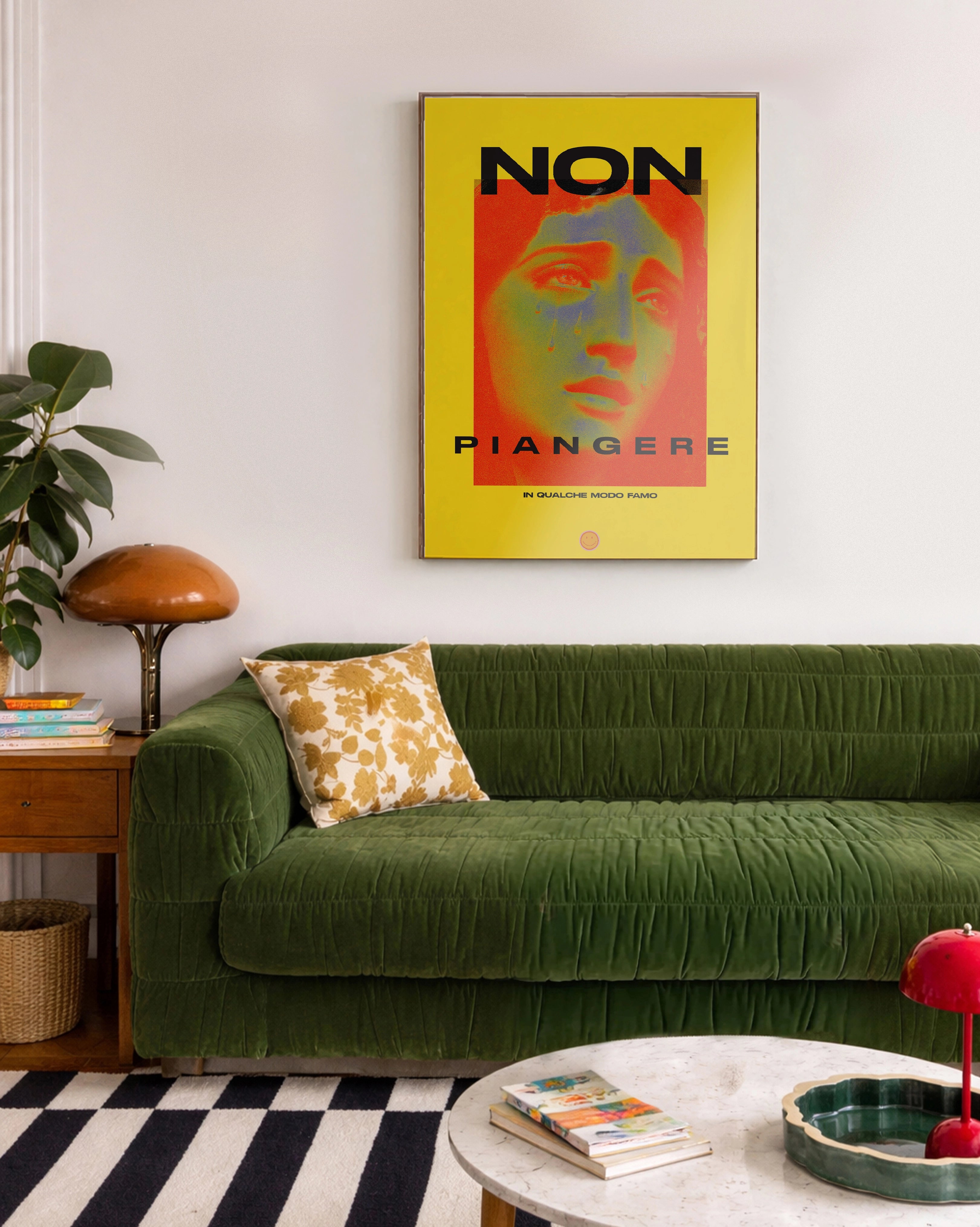 poster arredamento moderno frase motivazionale chepresammale