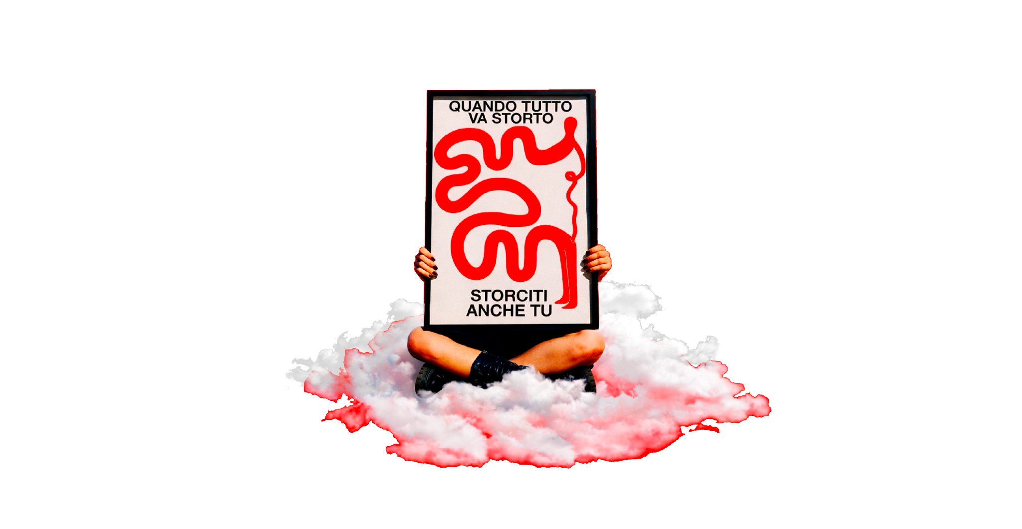 poster storciti chepresammale rosso