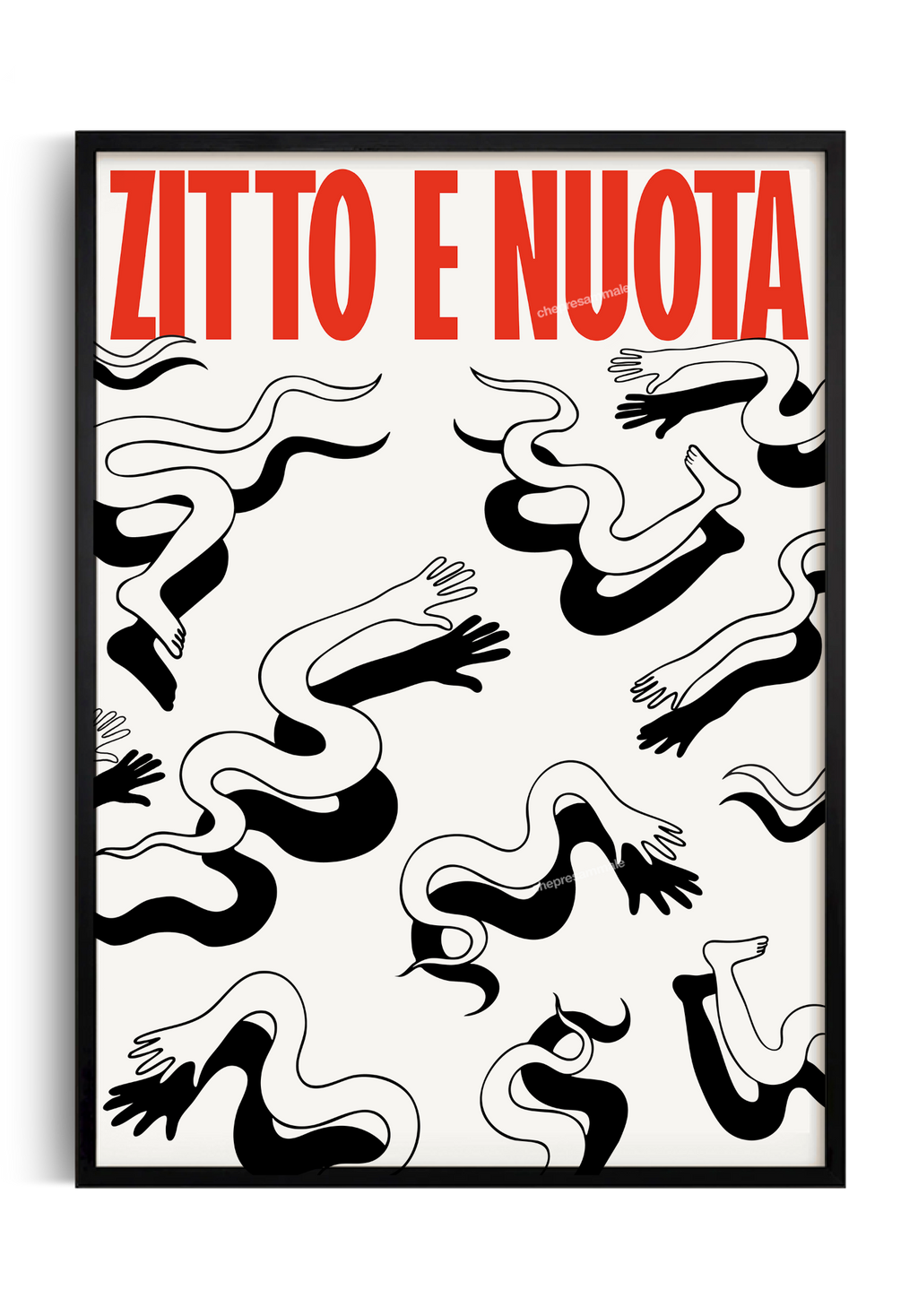 poster disney zitto e nuota 