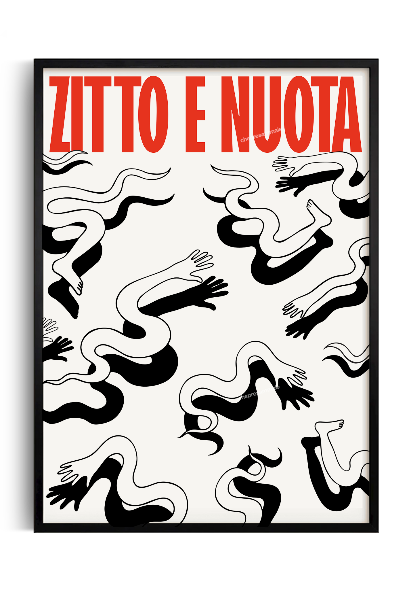poster disney zitto e nuota 