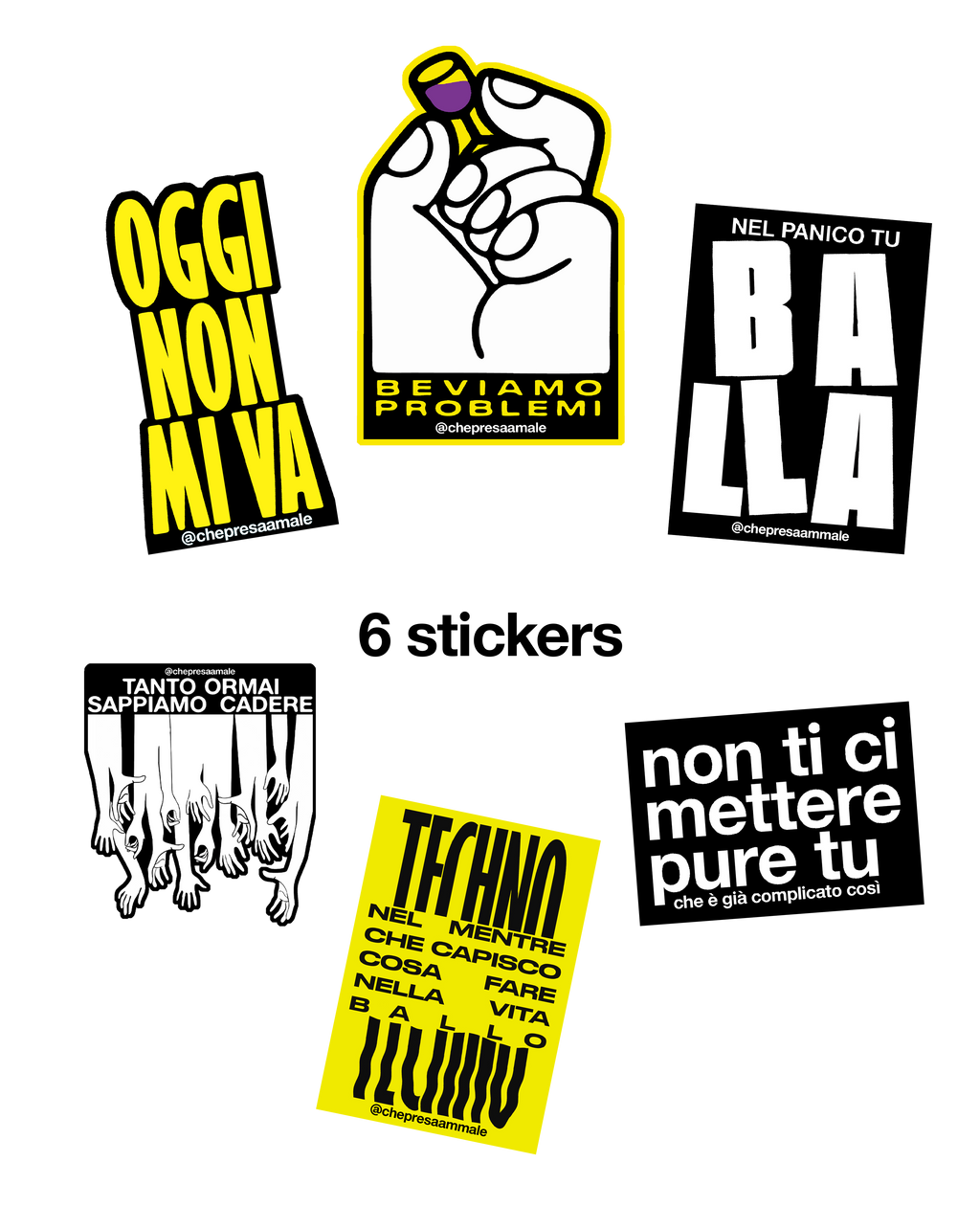 stickers musica chepresammale
