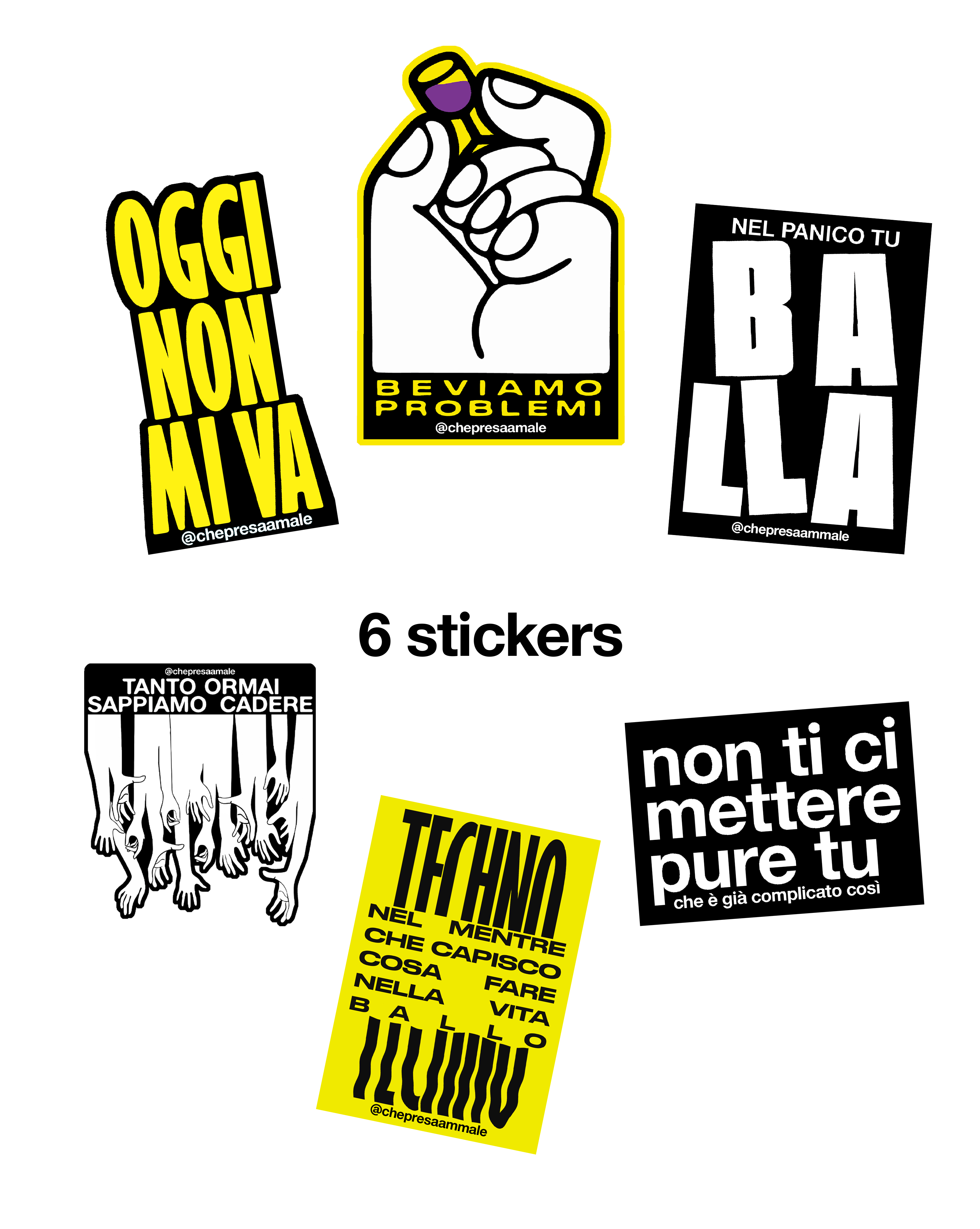 stickers musica chepresammale