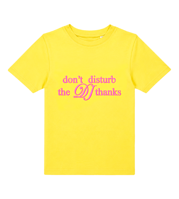 tshirt yellow music techno