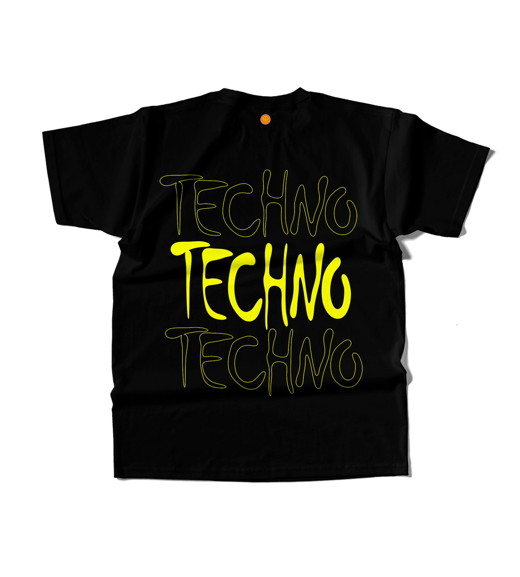 tshirt musica techno maglietta nera 